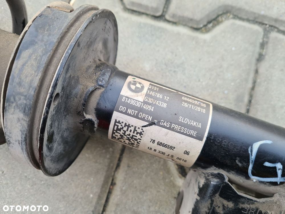 BMW G30 AMORTYZATOR PRAWY PRZÓD 6866592 - 3