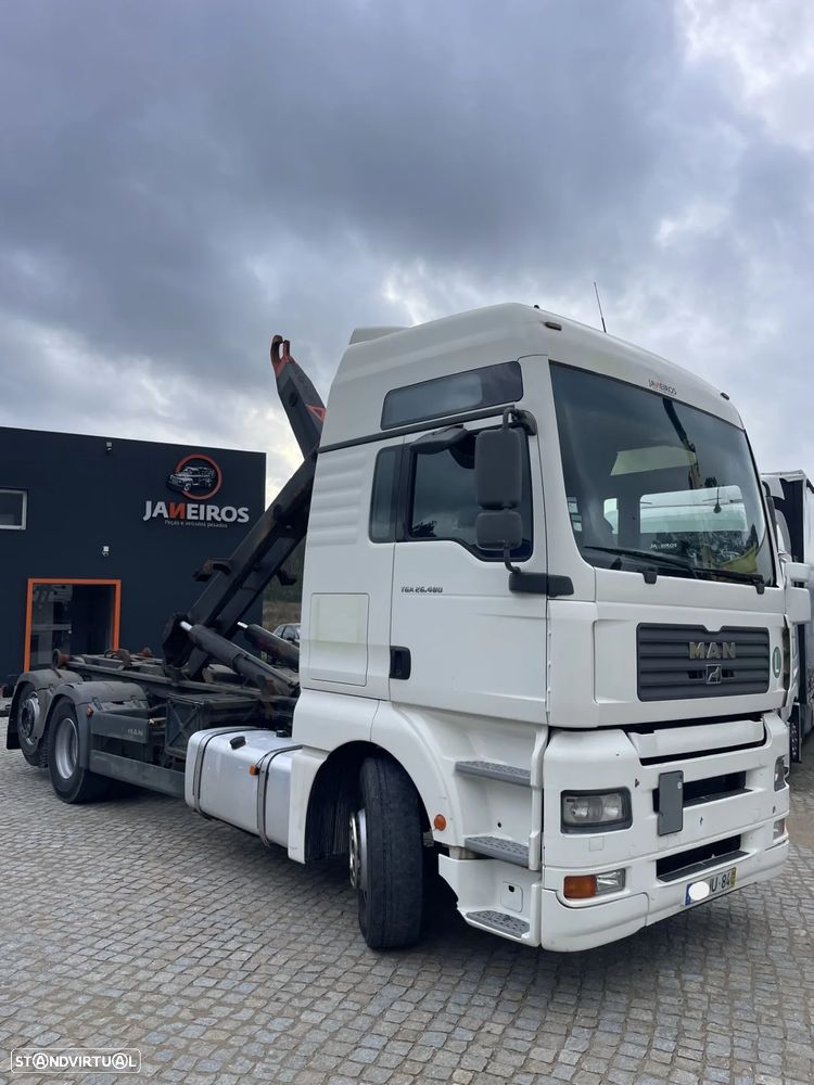 MAN TGA 26.480 / 6x2 - Ampliroll - 1
