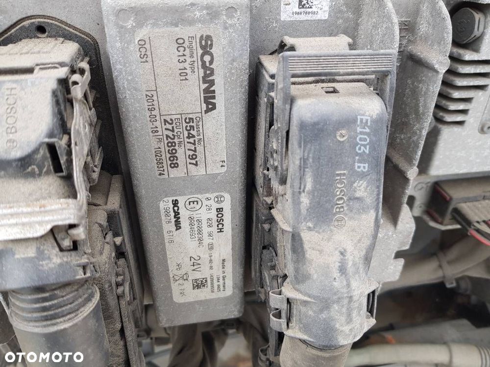 SILNIK LNG  SCANIA L,P,G,R,S - series 2016 - 2022 R410 302 kW [411 KM] 8x4/4 2017 OC13 101 - 10