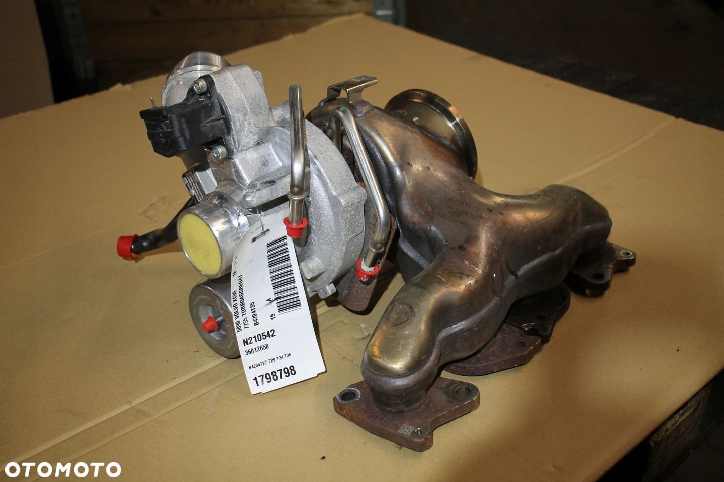VOLVO V90 S90 XC90 V60 S60 XC60 TURBOSPRĘŻARKA TURBINA T6 / T8 31459815 - 1