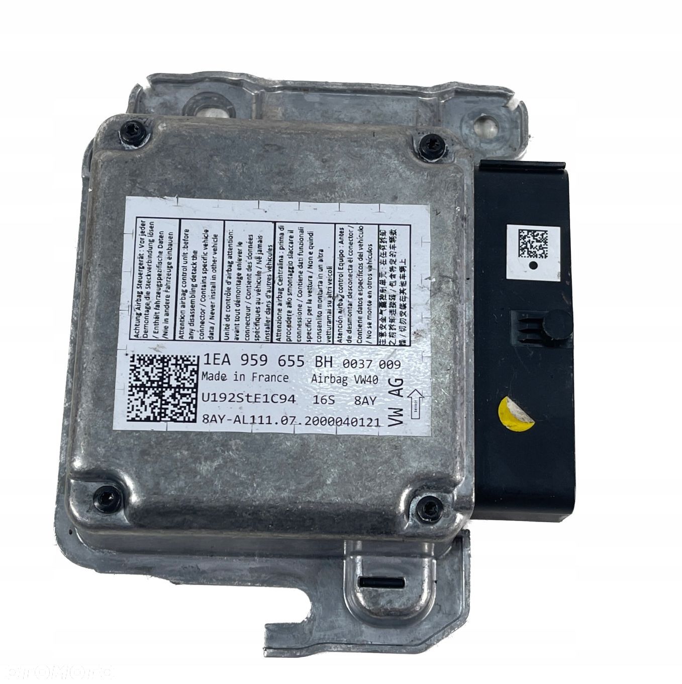 SKODA VW AUDI MODUŁ SENSOR AIRBAG 1EA959655BH - 1