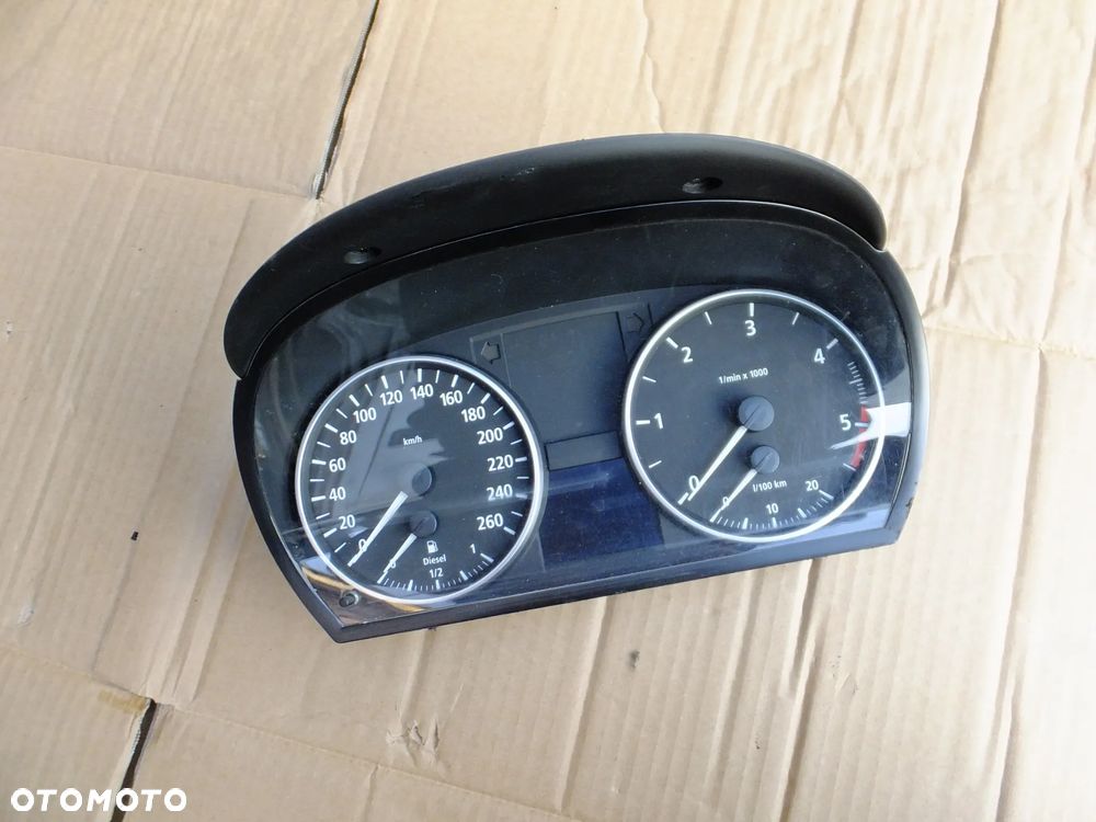 licznik zegary bmw e90 e91 2,0 d 6983487 2007r - 1