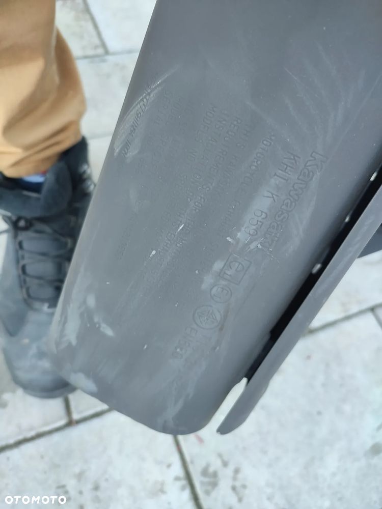 Tłumik, wydech, kolektor, osłona wydechu Kawasaki EN 650 Vulcan - 12