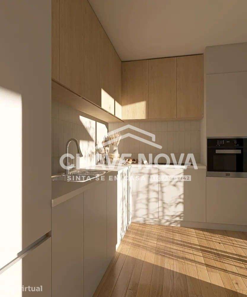 T2 Novo c/ Lugar de Garagem no Empreendimento Oporto Apartaments - Grande imagem: 5/25
