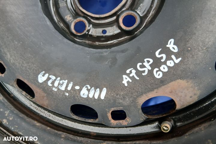 Jante tabla cu anvelope 15 - set 6R0601027S 6R0601027AD 185/60 R15 ET - 4