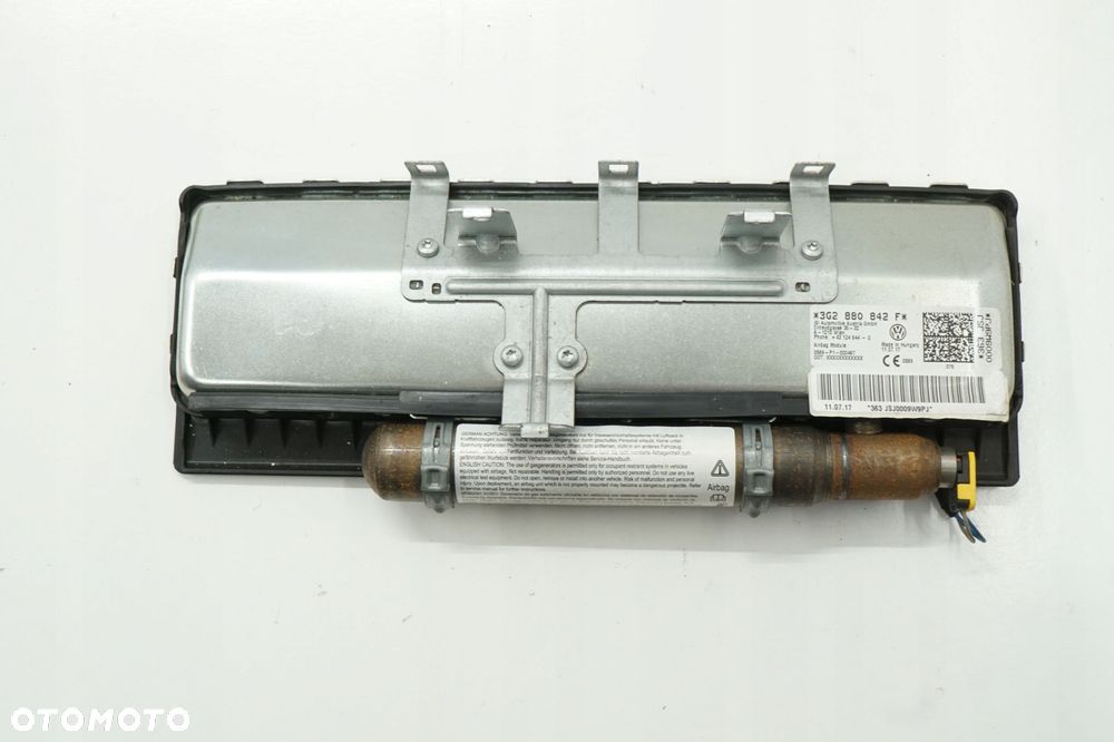 VW PASSAT B8 17R PODUSZKA AIRBAG KOLANOWA ANGLIK UK 3G2880842F - 2
