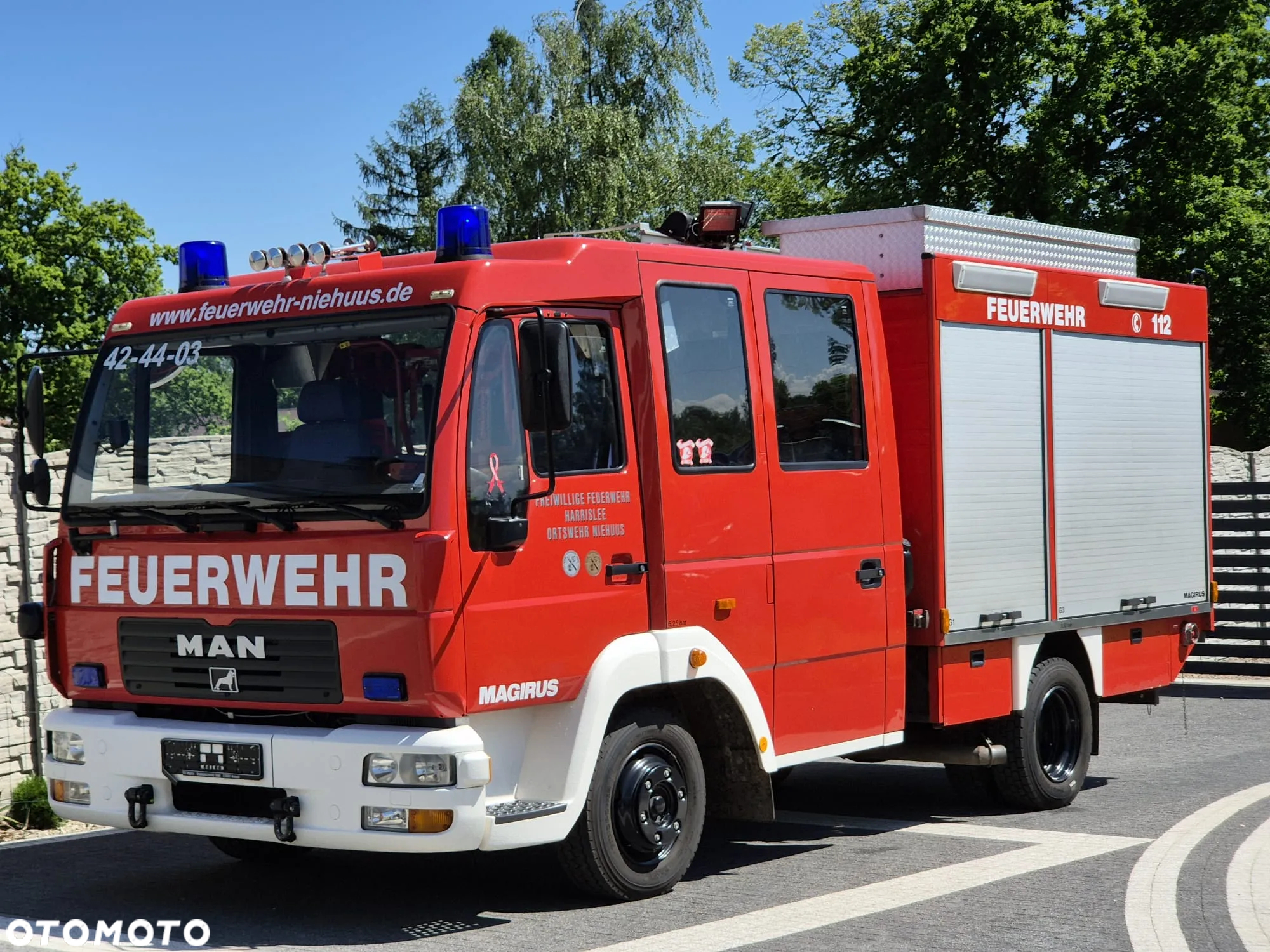 MAN L2000 Magirus Pożarniczy Strażacki - 3
