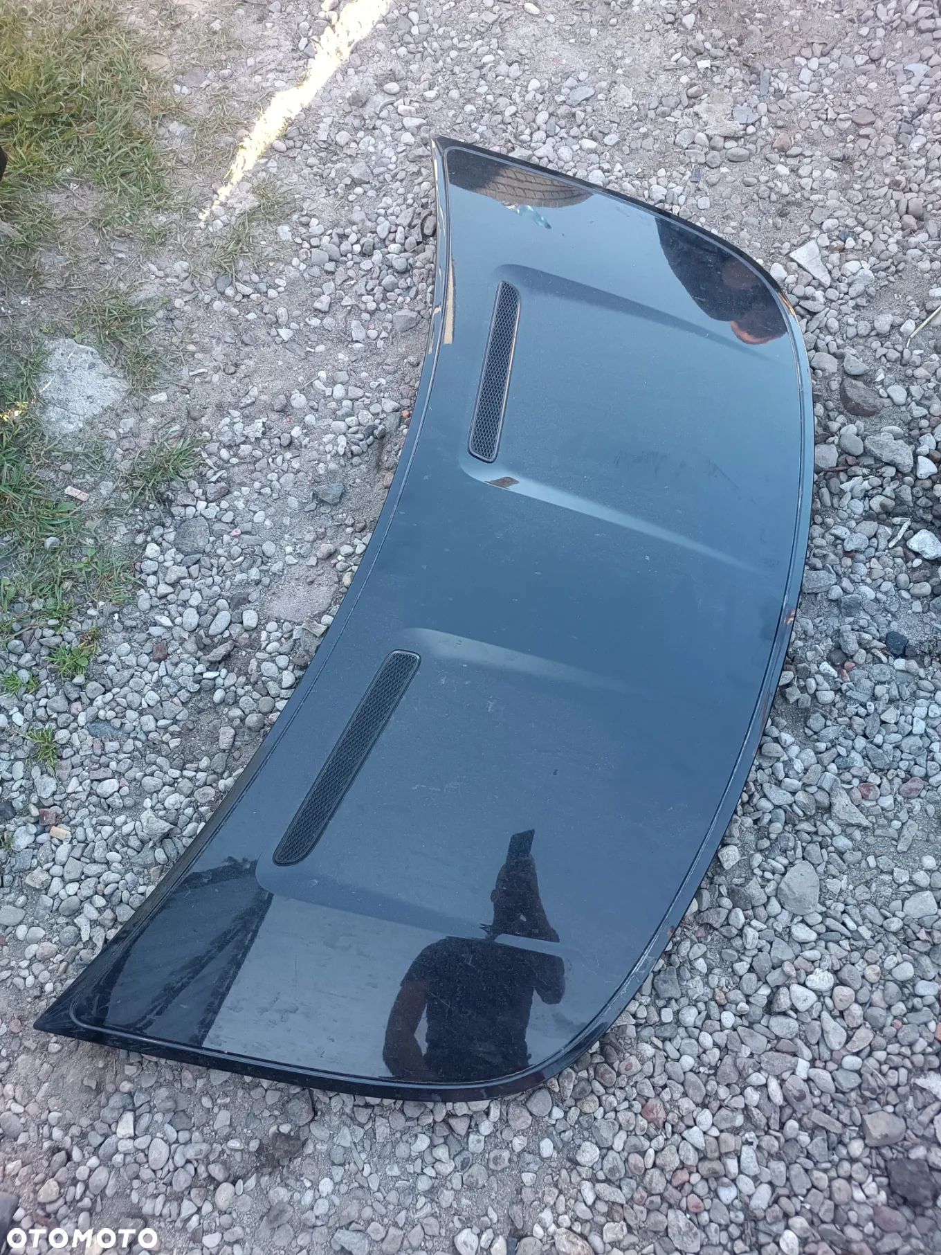 SMART FORFOUR 454 2005r MASKA POKRYWA SILNIKA CZARNA - 1