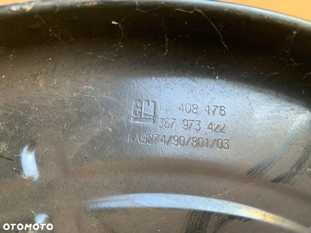 Osłona tarczy hamulcowej prawy tył tylna prawa Opel Zafira C 13408176 - 4