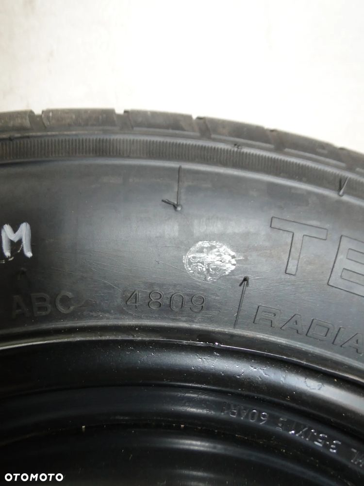 CITROEN C3 II 2 FELGA OPONA KOŁO ZAPASOWE DOJAZDÓWKA 3,5x15 4x108 ET-15 125/80R15 - 4
