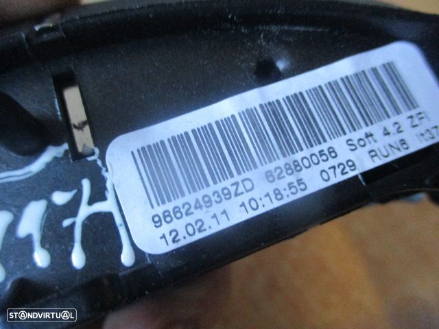 Interruptor 96624939ZD CITROEN C4 PICASSO 2011 1.6HDI 112CV 5P CINZA Botões Multifunções No Volante  CITROEN C4 1PHASE 2 2010 1.6HDI 110CV 5P PRETO - 3