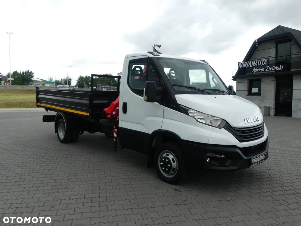 Iveco DAILY 50C16 / WYWROTKA + HDS FASSI F40 / 3- STR KIPER / - 9