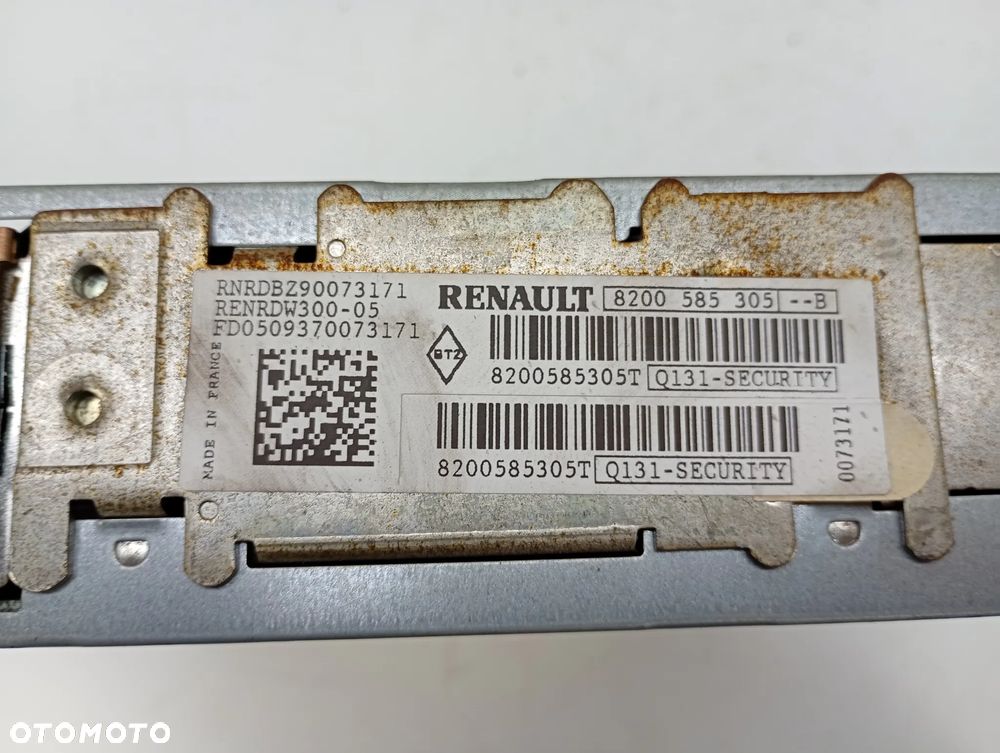 radio cd renault master II movano A interstar 8200585305 - 4