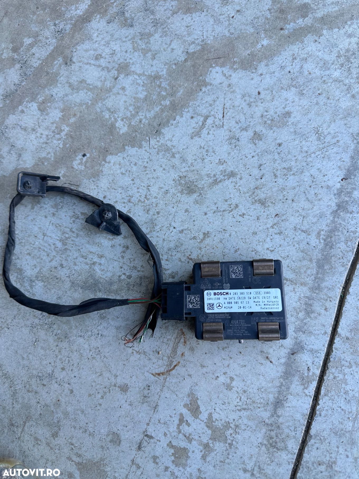 Senzor radar distronic Mercedes C W205 Glc W253 - 1
