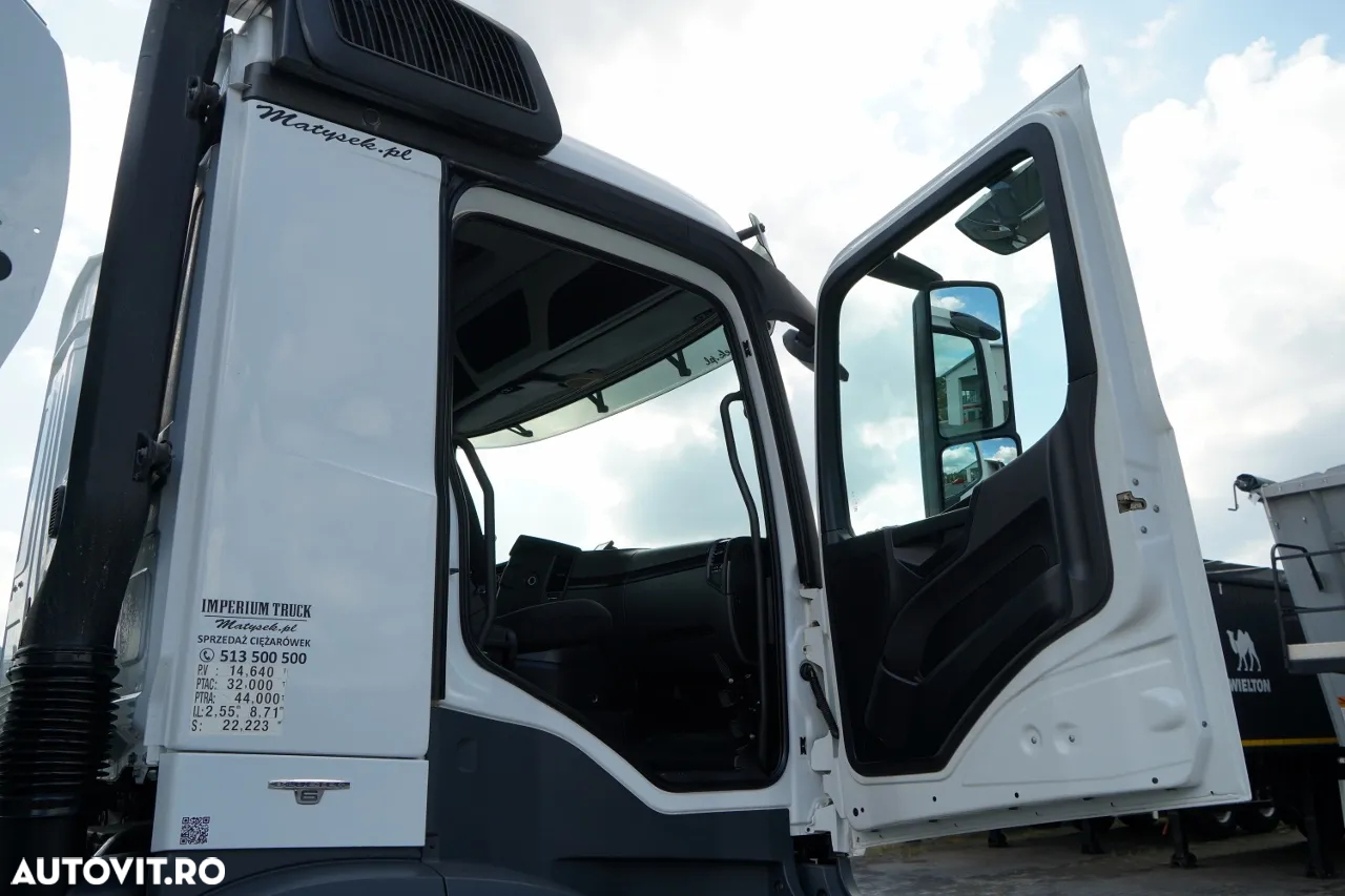 Mercedes-Benz AROCS 3243 / 8x4 / BASCULĂ DUBLU 6,2 M / BASCULĂ HIDRODOXICĂ / EURO 6 / IMPORTAT - 35