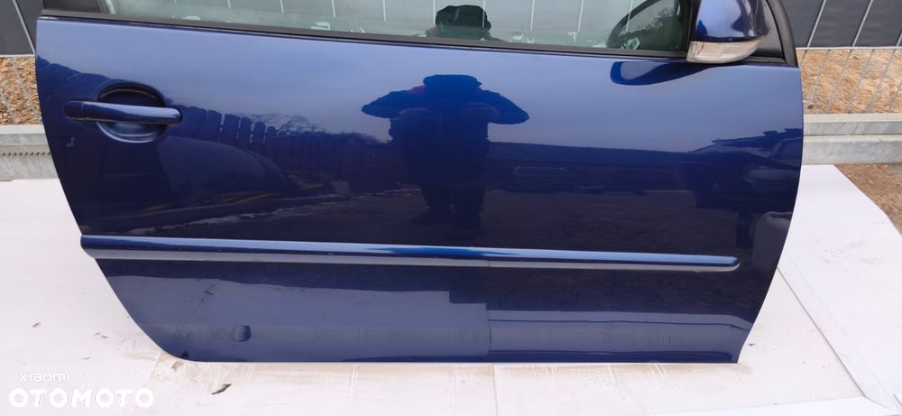 Drzwi prawy przód VW Golf 5 3d LD5Q kompletne pasażera części poszycie drzwi 3 drzwi - 4
