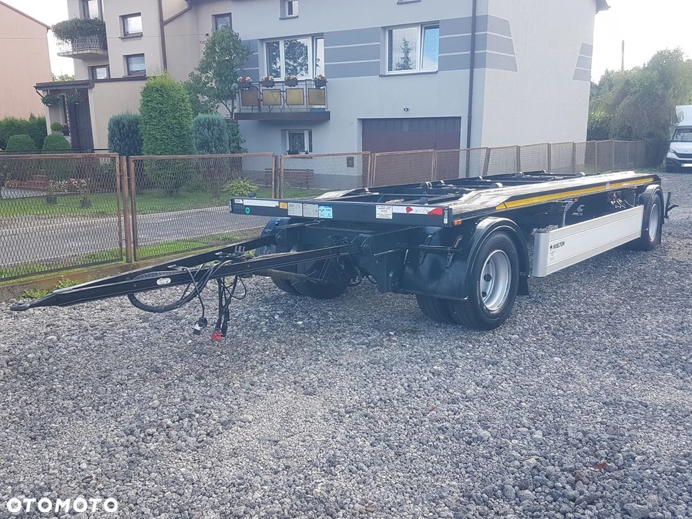 Wielton PS-2 PRZYCZEPA POD KONTENERY DO HAKOWCA 2-OSIE BLIŹNIAKI HUFFERMANN ZASŁAW SKIBICKI - 2