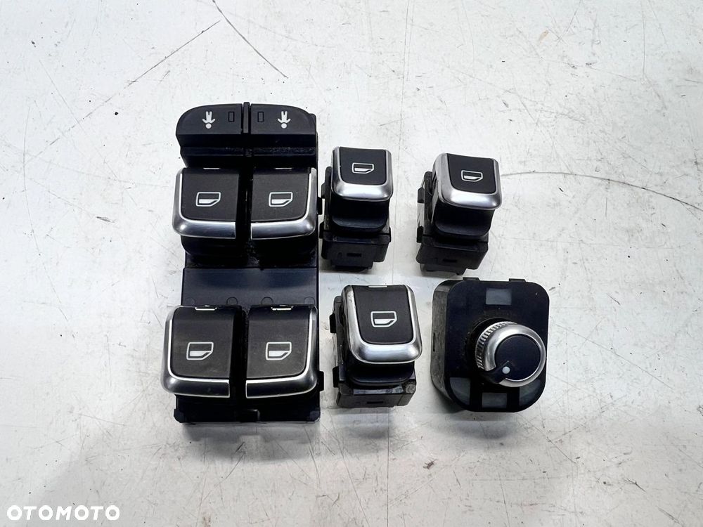 PRZEŁĄCZNIK WŁĄCZNIK SZYB AUDI A3 8V 8V0959851E KOMPLET 1/25 - 1