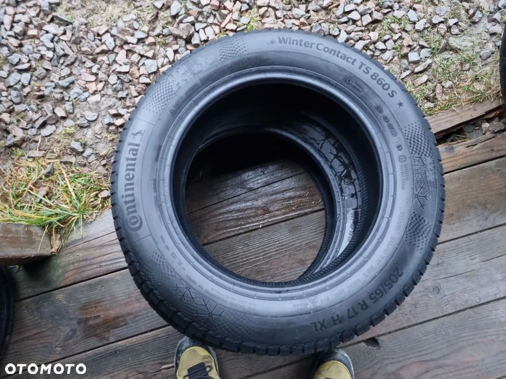 Opony CONTINENTAL WINTER CONTACT TS860S 205/65R17 100H,2024r,4x7,7mm super - 10