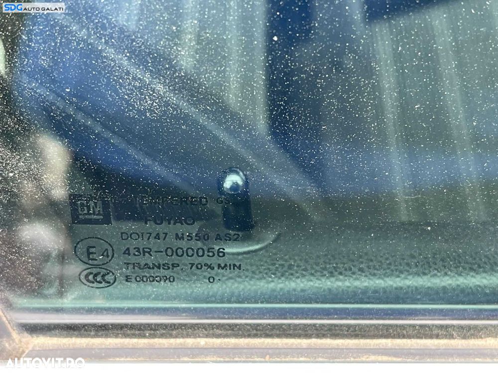 Geam Sticla Culisant de pe Usa Portiera Dreapta Fata Opel Insignia A 2008 - 2017 - 2