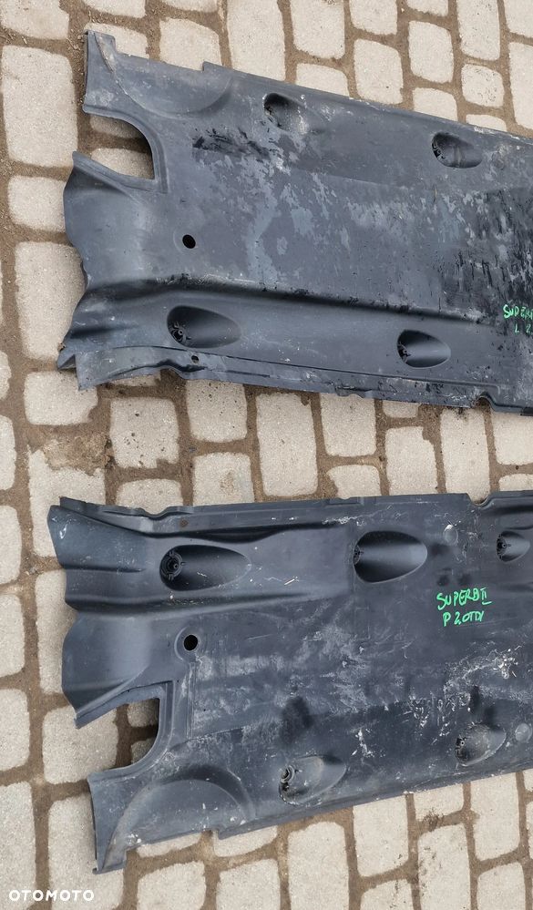 OSŁONA PODWOZIA PRAWA LEWA 3T0825201C 3T0825202G SKODA SUPERB II KOMBI 2.0 TDI - 9