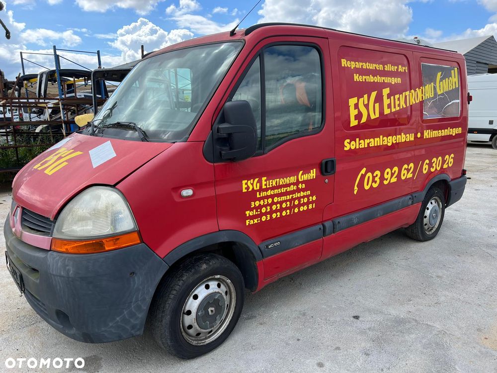 Renault Master II lift części maska zderzak lampy błotnik drzwi deska - 3