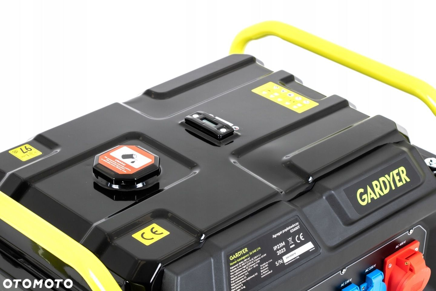 AGREGAT SHT5600 PRĄDOTWÓRCZY TRÓJFAZOWY 5000W GARDYER G5600T GENERATOR OL - 7