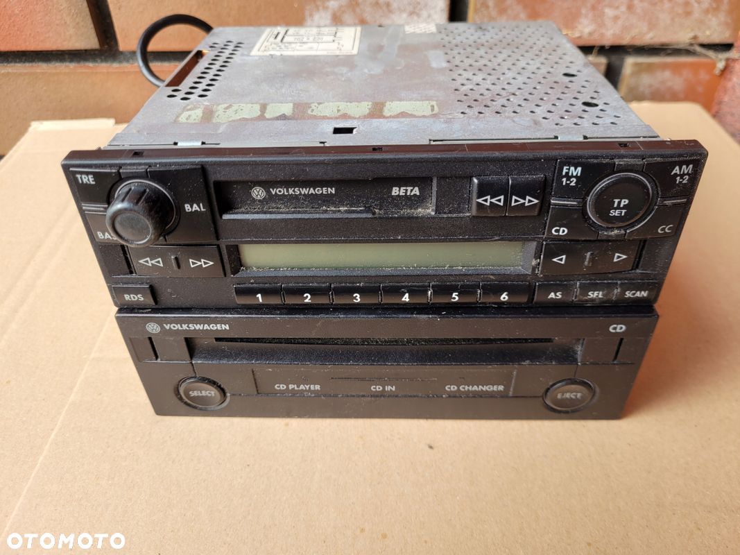 RADIO VW POLO 9N 01-09 6X0035152B ZMIENIARKA - 1
