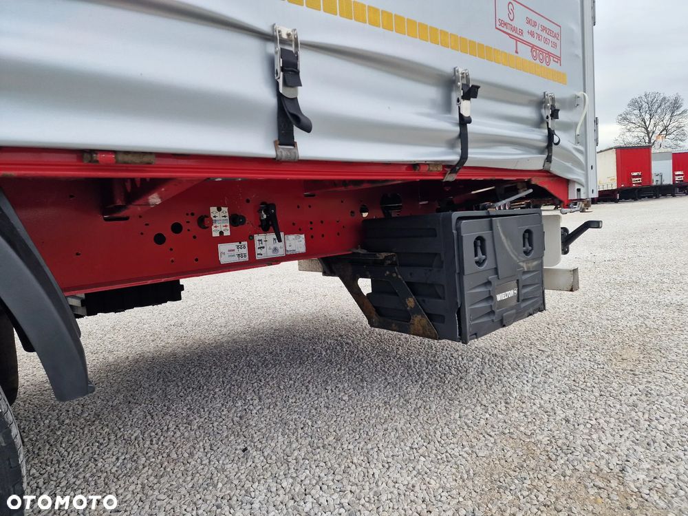 Wielton BURTO-FIRANKA MEGA - NOWE PLANDEKI I DACH - SAF - OŚ PODNOSZONA - 5