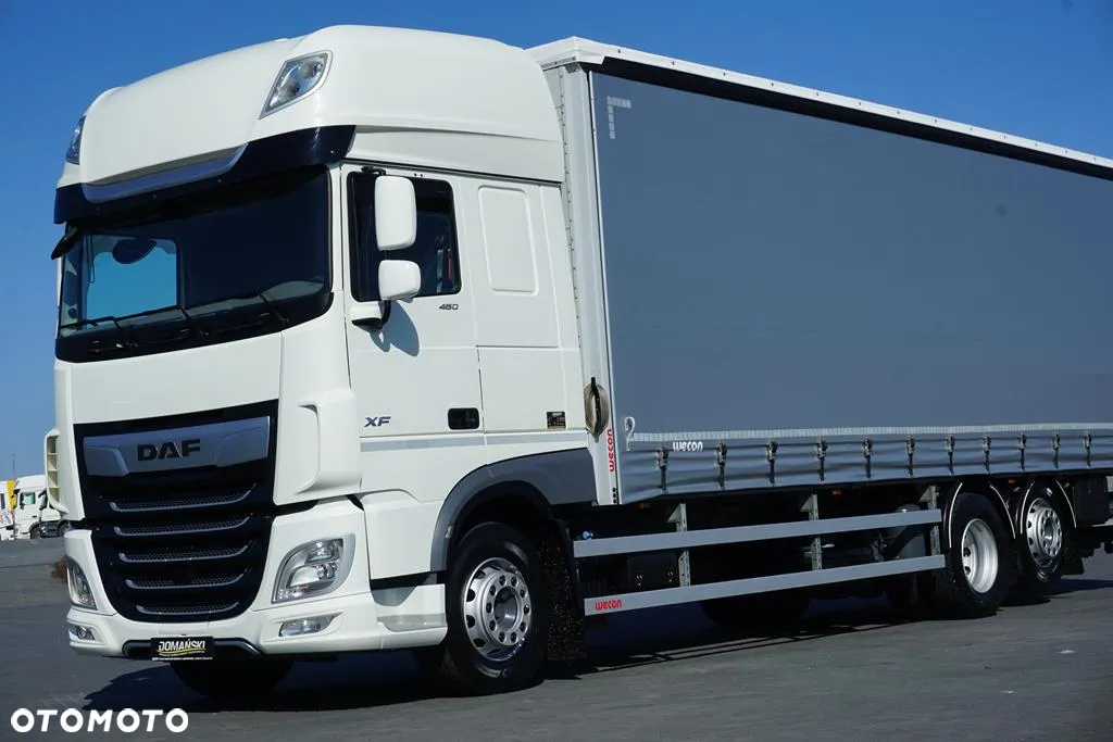 DAF XF / 480 / ACC / EURO 6 / SSC / FIRANKA + WINDA / DŁ. 8,9 M / 22 PALETY - 22