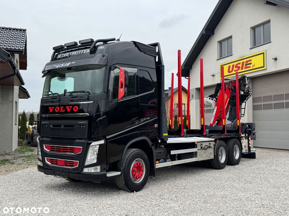 Volvo FH500 EPSILON M12Z 6x4 DOLL Do drewna drzewa kłody stosu - 10