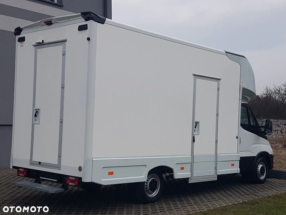 Iveco DAILY KONTENER NISKOPODŁOGOWY 4,43x2,23x2,42 SKLEP BAR FOODTRUCK KAMPER KLIMA - 4