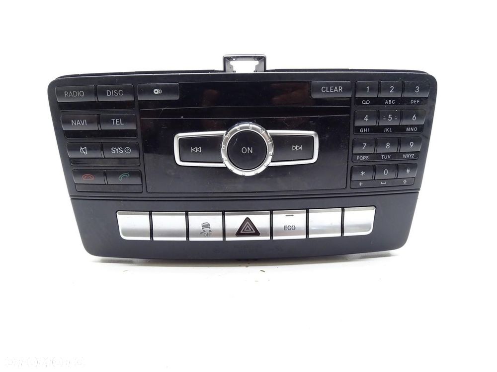 RADIO RADIOODTWARZACZ CD A1729006609 MERCEDES W172 R172 SLK - 1