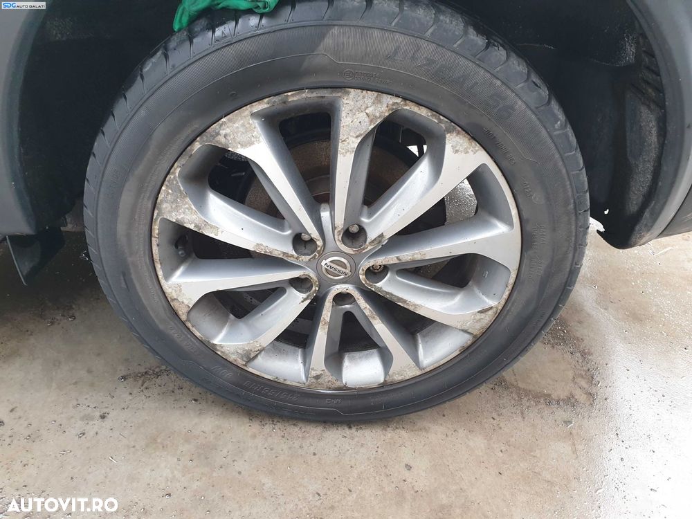 Set 4 Jante Roti Aliaj 215 55 18 R18 Anvelope Vara Dot 2023 Nissan Qashqai J10 2007 - 2013 [Q0410] - 5
