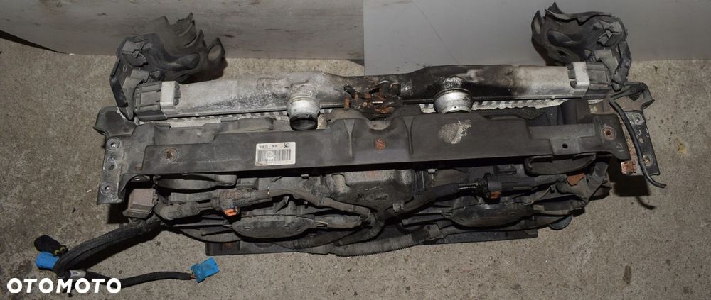 CITROEN C5 III X7 2.2 HDI LIFT PAS PRZEDNI WENTYLATORY CHŁODNICE - 4