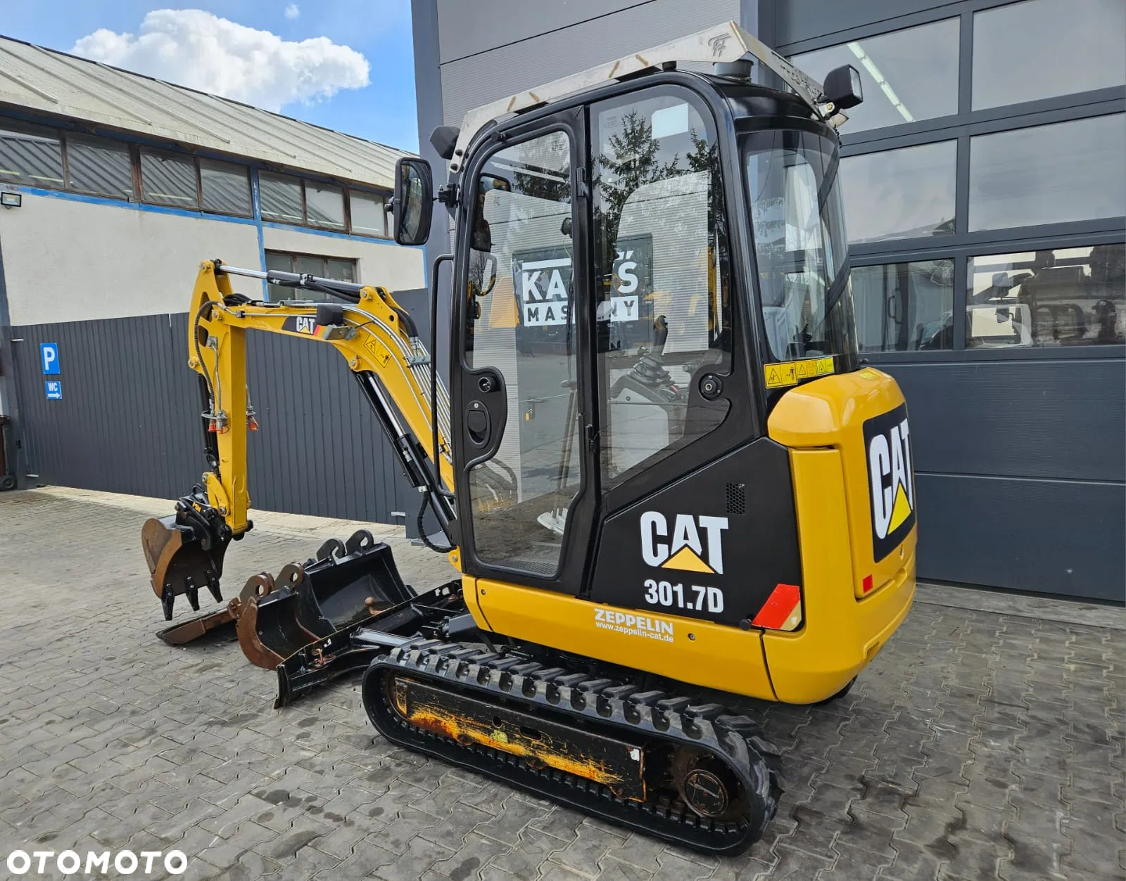 Caterpillar MINIKOPARKA CAT CATERPILLAR 301 301.7D 302 2017R. PŁUG - 19