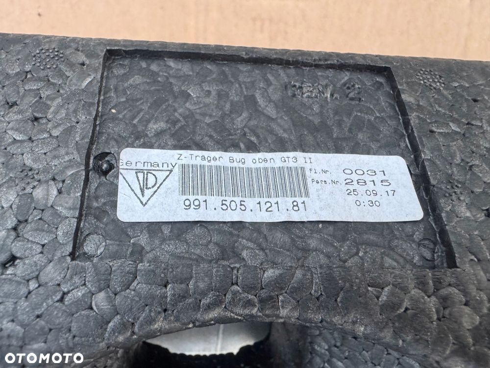 zderzak przód belka porsche 991.2 gt3 gt2rs oryginał cała - 2