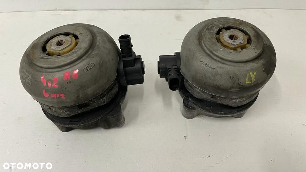 AUDI A8 D3 4.2 V8 PODUSZKA SILNIKA 4E0199381DJ 4E0199381DK - 1