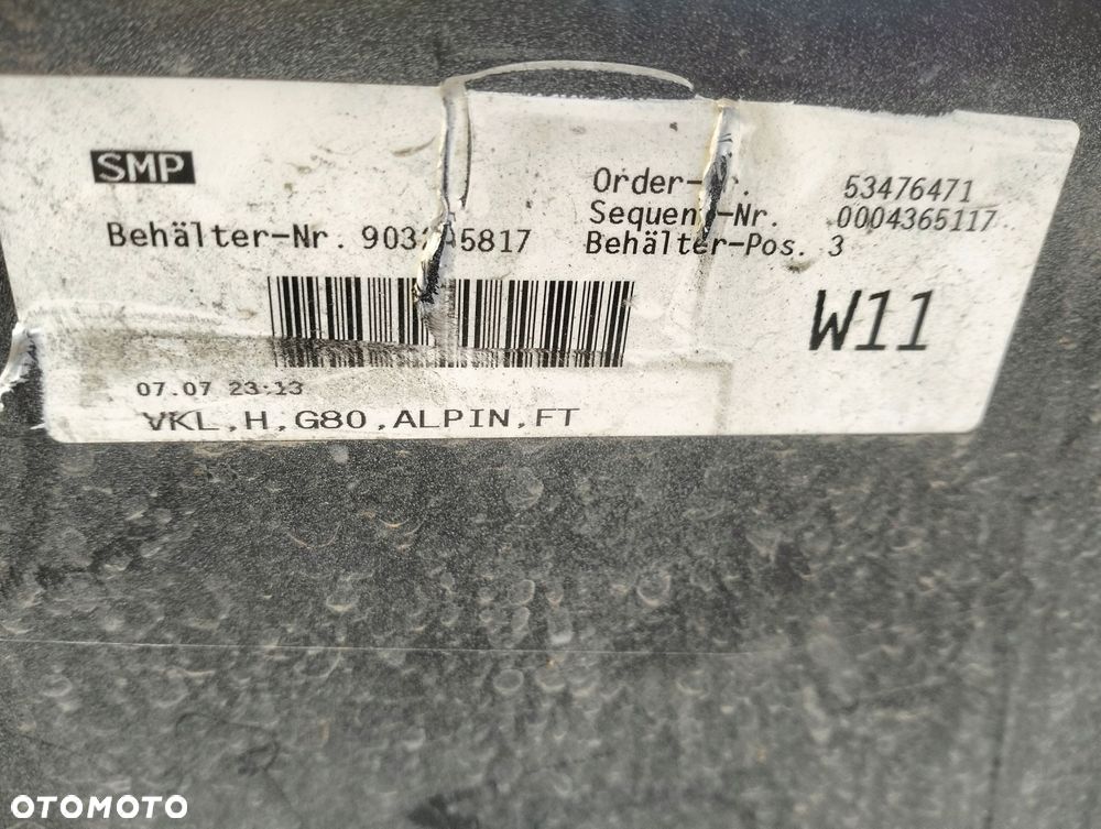 zderzak tylny tyŁ bmw 3 g80 m3 - 2