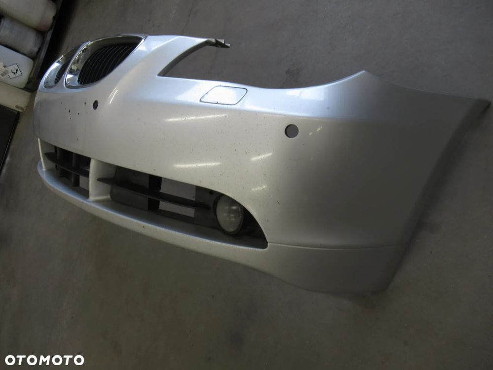 Przód maska błotnik lampy pas przedni BMW e60 e61 354 Titansilber Europa - 9