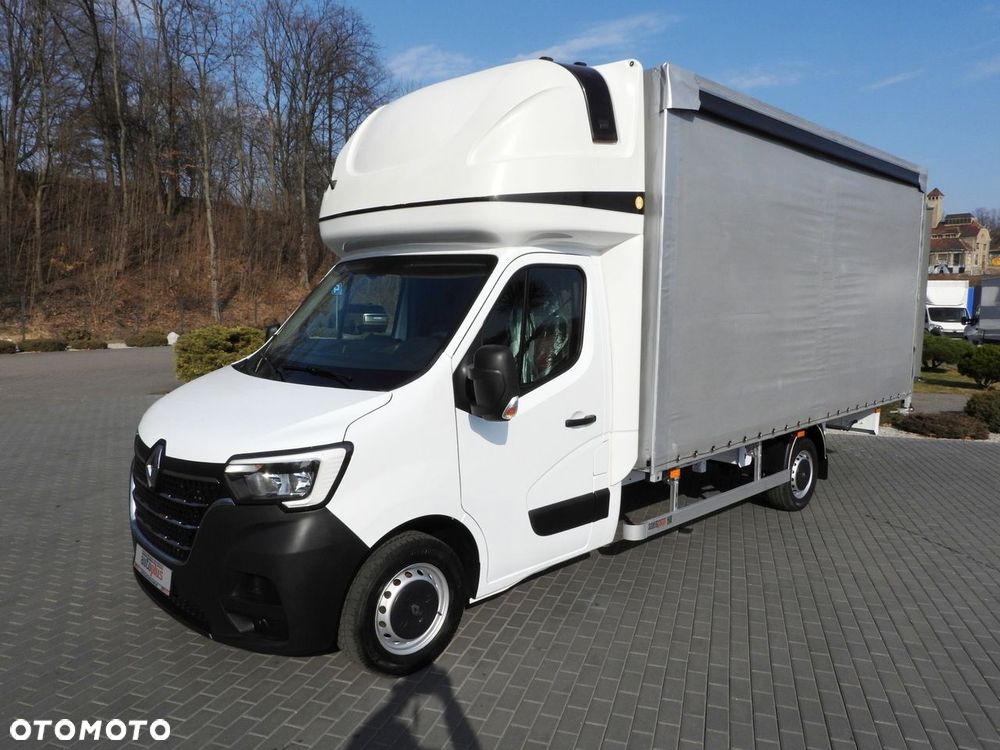 Renault MASTER PLANDEKA 10 PALET WEBASTO TEMPOMAT LEDY KLIMATYZACJA  165KM - 19