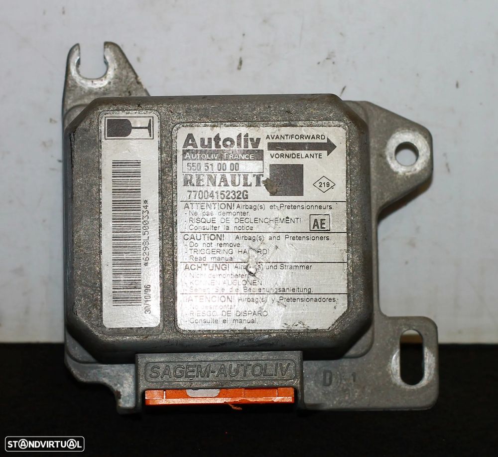 CENTRALINA DE AIRBAG RENAULT MÉGANE SCENIC - 2