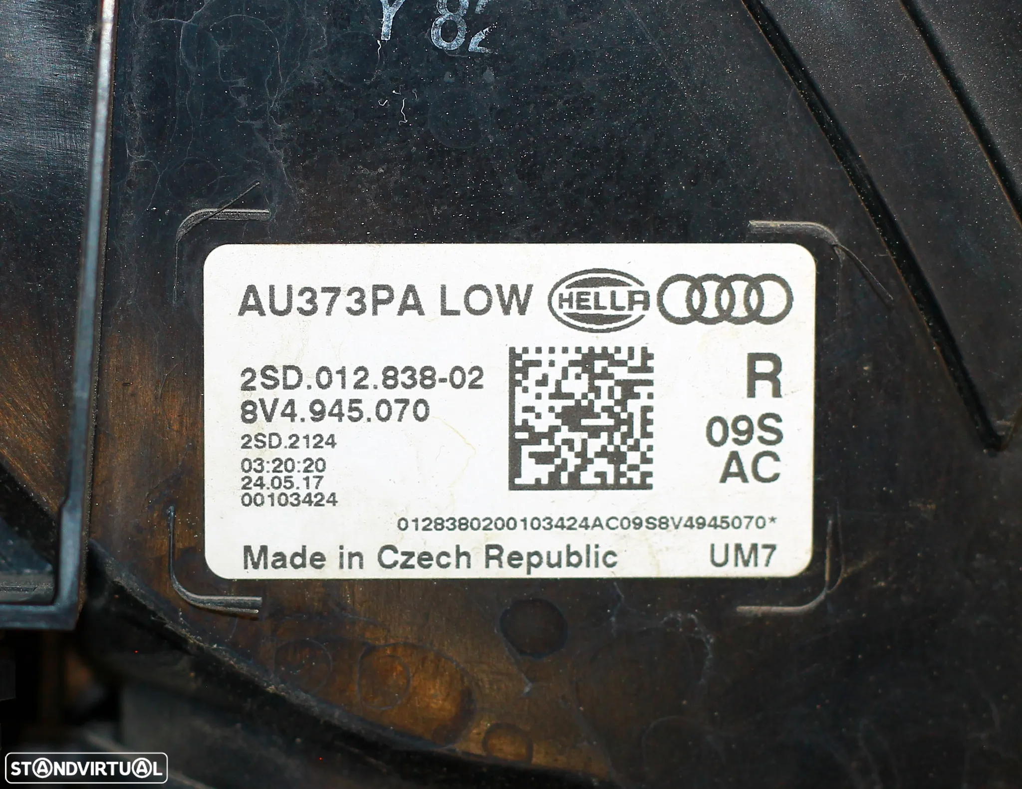 FAROLIM DIREITO AUDI A3 8V - 5