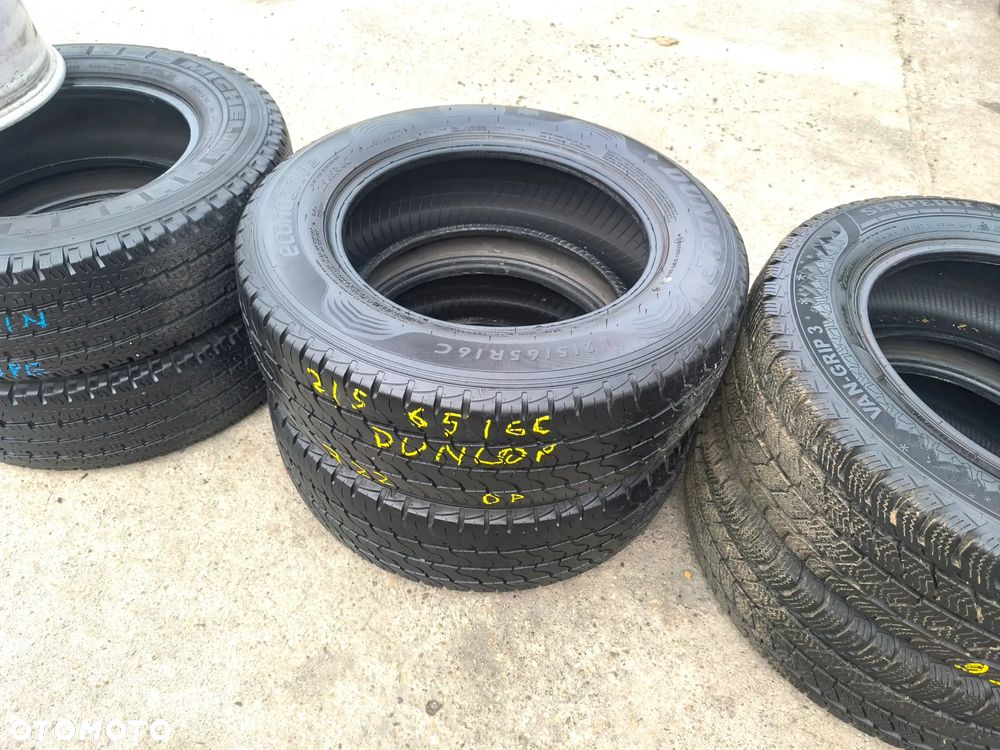 215/65R16C 16 C 109/107T Opony Letnie Lato DUNLOP ECONODRIVE ECONO DRIVE 7mm Legnica ALU-RAD 22r. 215/65 - 4
