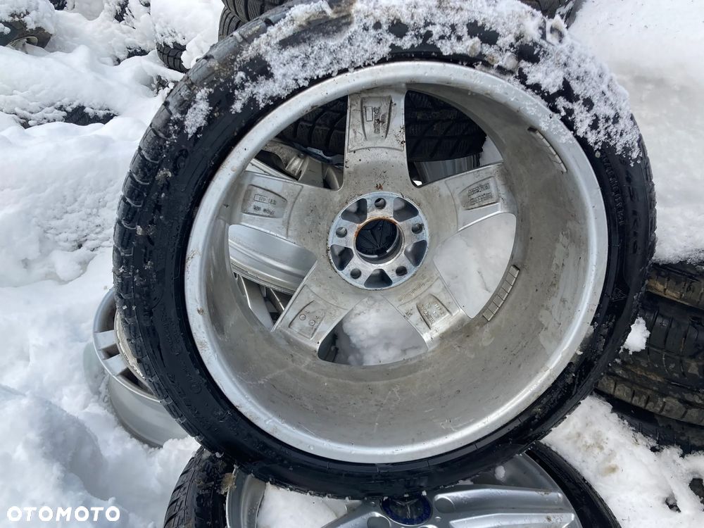 ALUFELGA Mercedes 18 5x112 ET48 OPONA PIRELLI ZIMOWA STAN B.DOBRY - 18