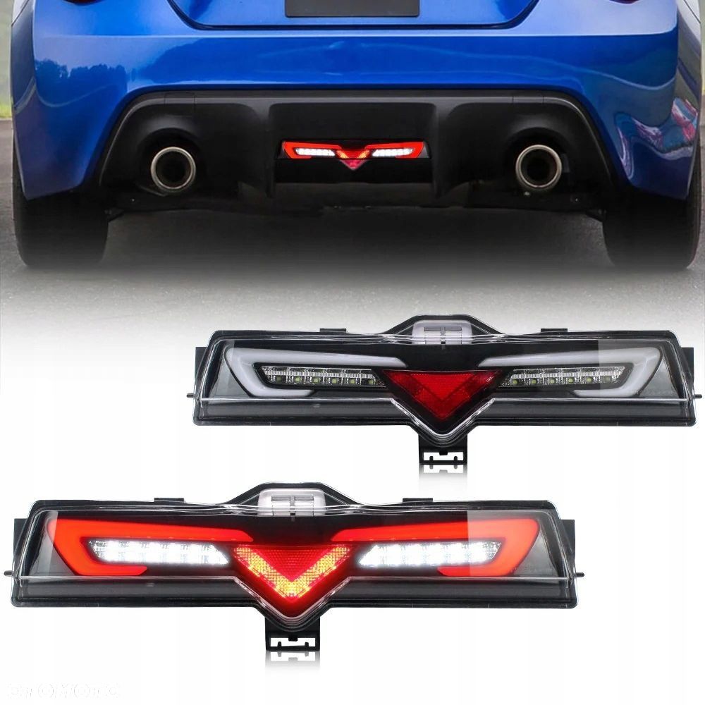 Lampa tyl wsteczna cofania zderzak Vland Led Toyota GT86 GT-86 FRS BRZ - 4