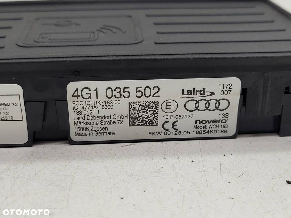 ŁADOWARKA INDUKCYJNA 4G1035502 AUDI A6 C7 2018 EUROPA - 5