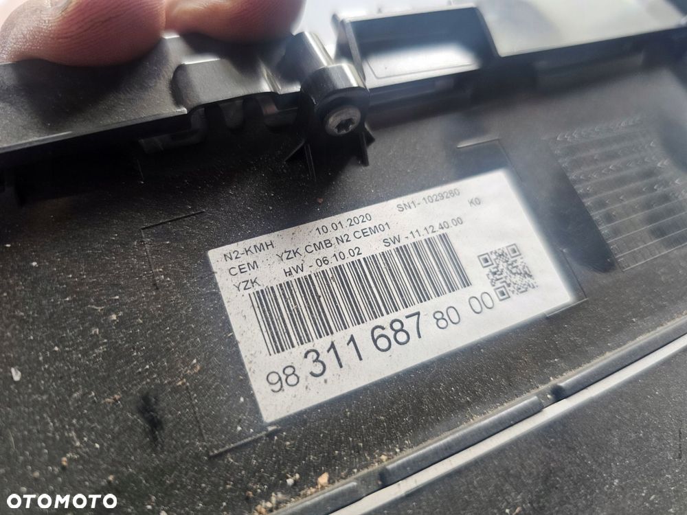 licznik zegary 983116878000 citroen jumpy iii - 2