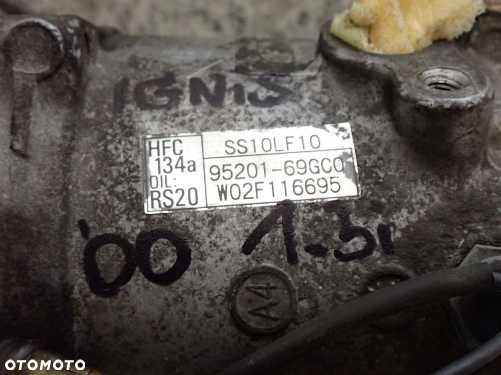 SUZUKI IGNIS 00-03 1.3 BENZ KOMPRESOR KLIMATYZACJI - 3