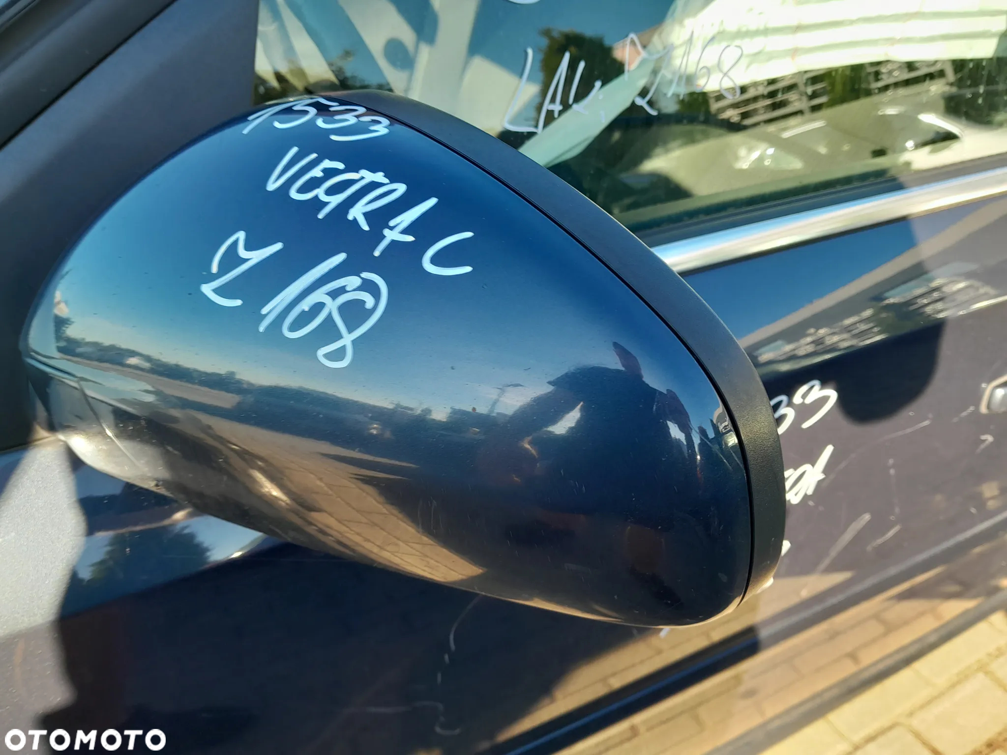 OPEL VECTRA C LUSTERKO LEWE PRZEDNIE LEWY PRZÓD KOLOR: Z168 - 3